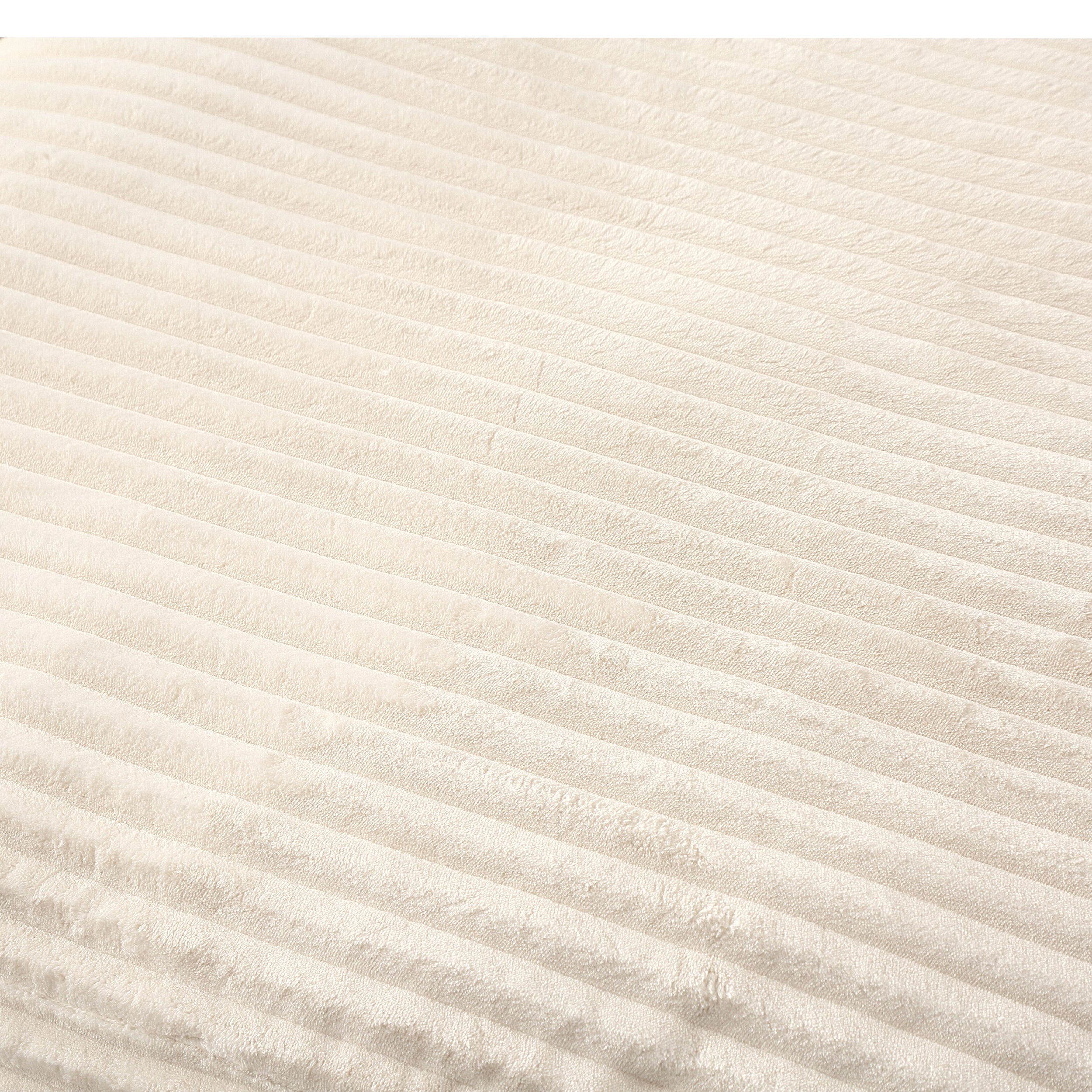 Pefelife Corduroy Upholstered Single Lounge Sofa with Thick Cushion
