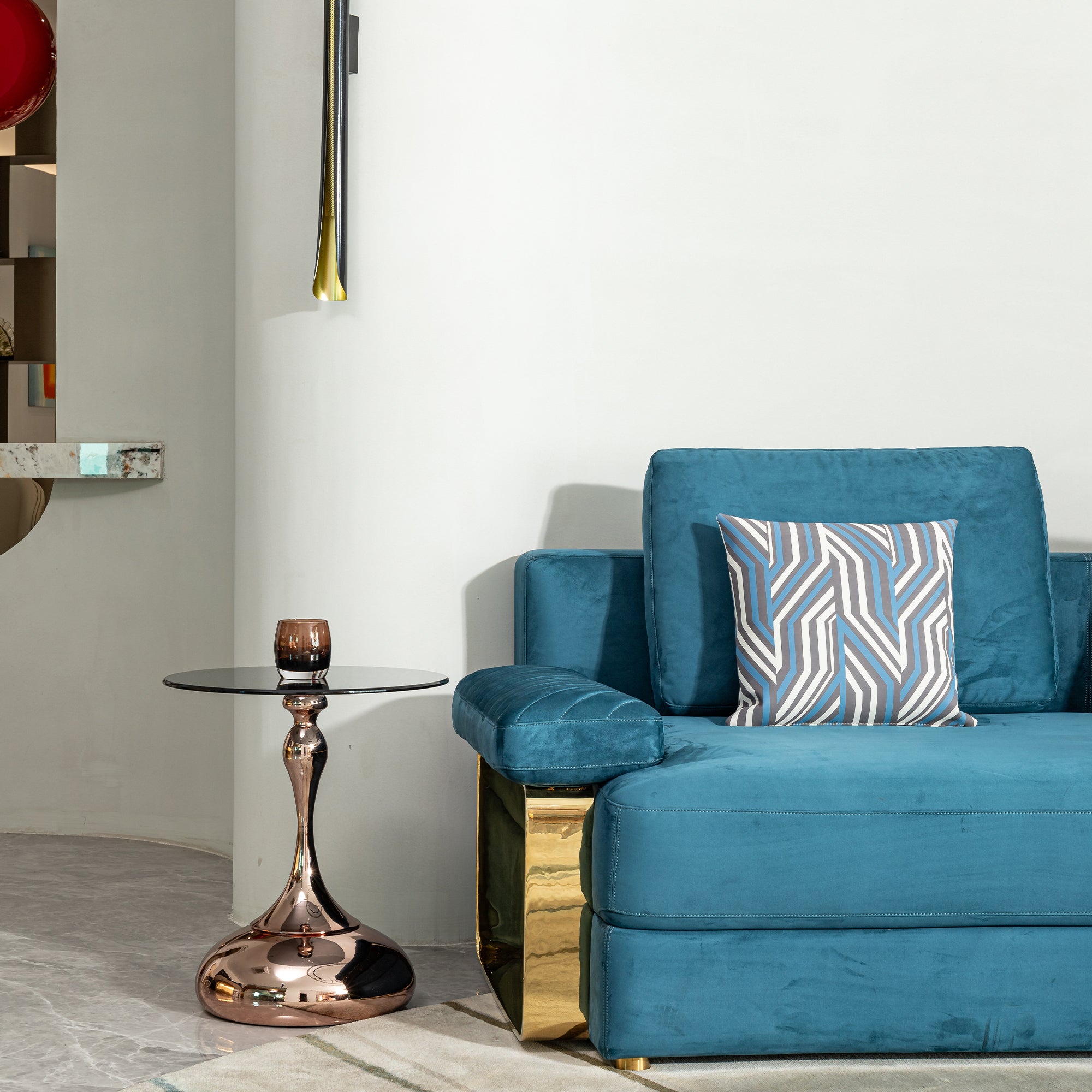 Pefelife Small Round Side Table,Cocktail Table,Coffee Table, End Table