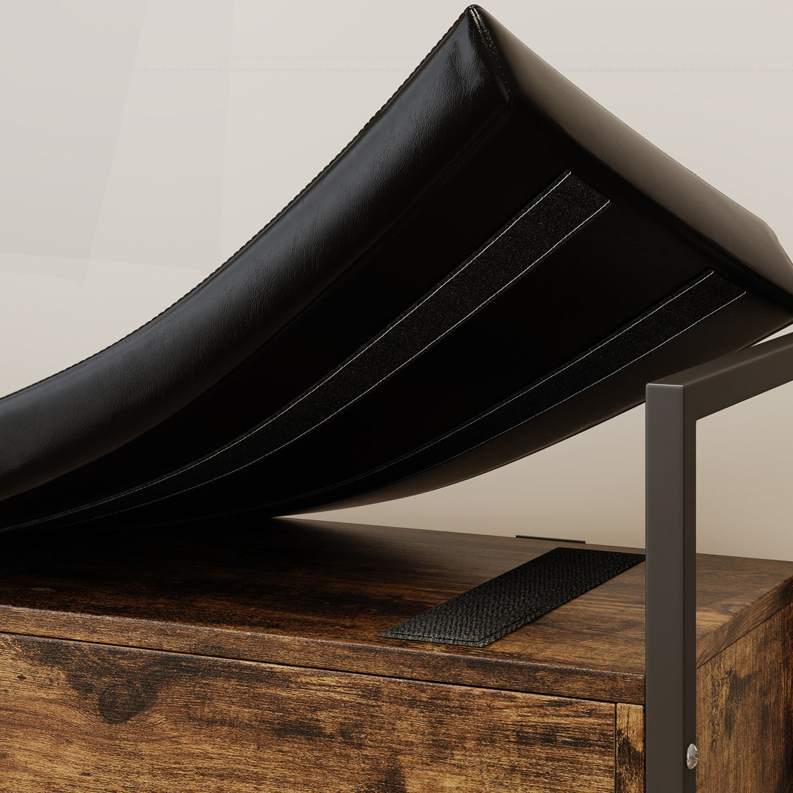 Pefelife Entryway Shoe Bench with Lift Top Storage Box