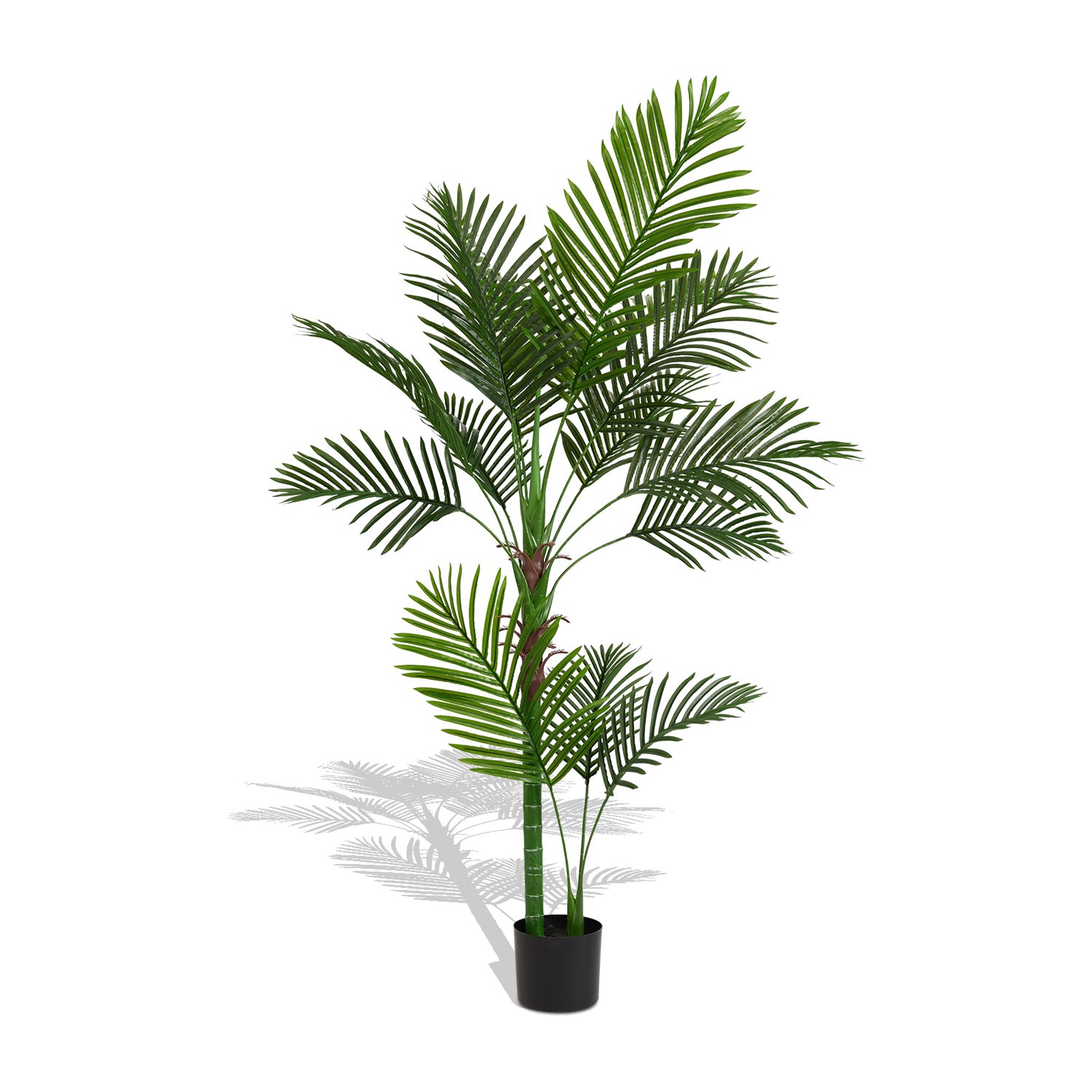 Pefelife Single Rod Loose Tail 11 Leaf Sunflower, Artificial Plant