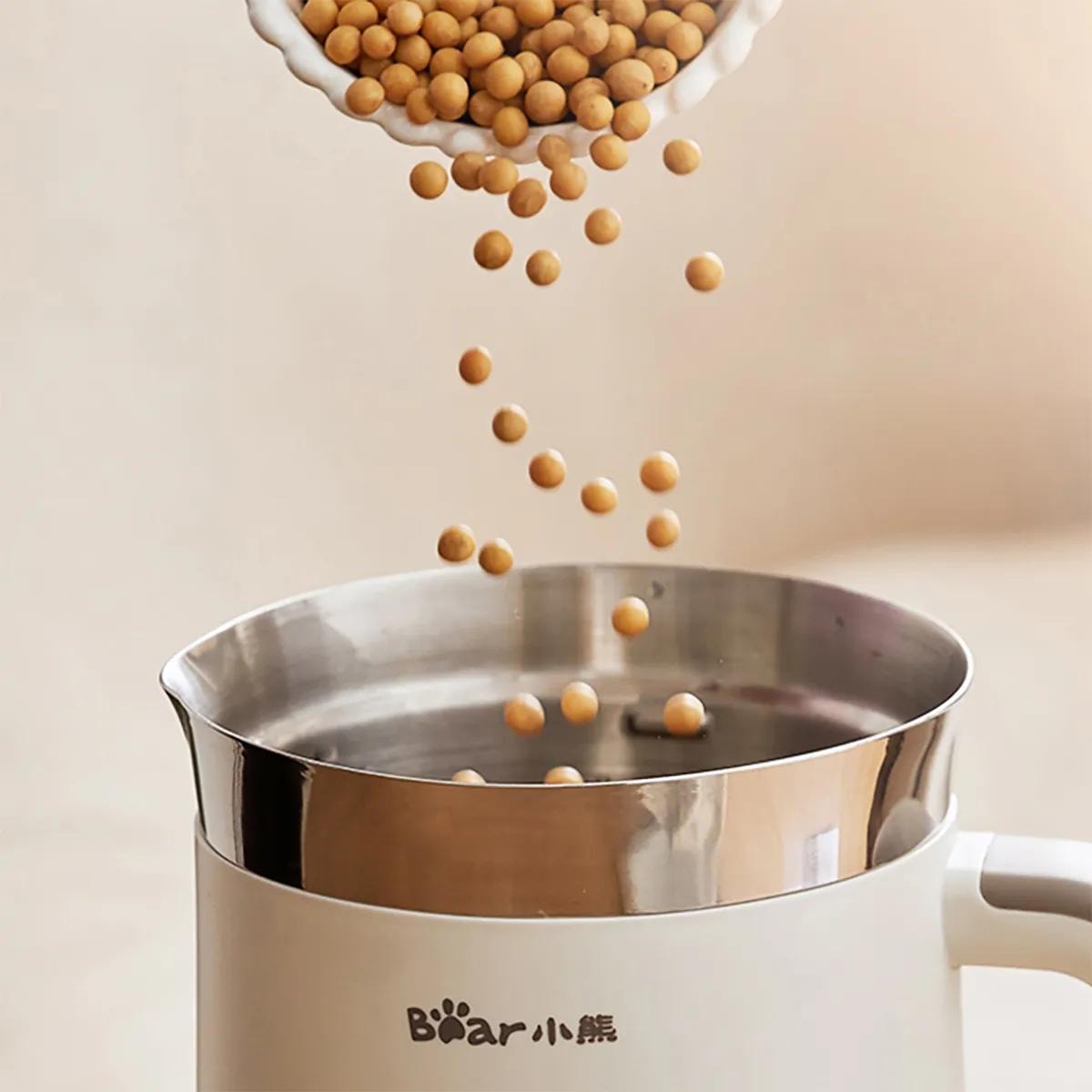 8-in-1, 1.2L Soymilk Maker with 304 Stainless Steel Liner