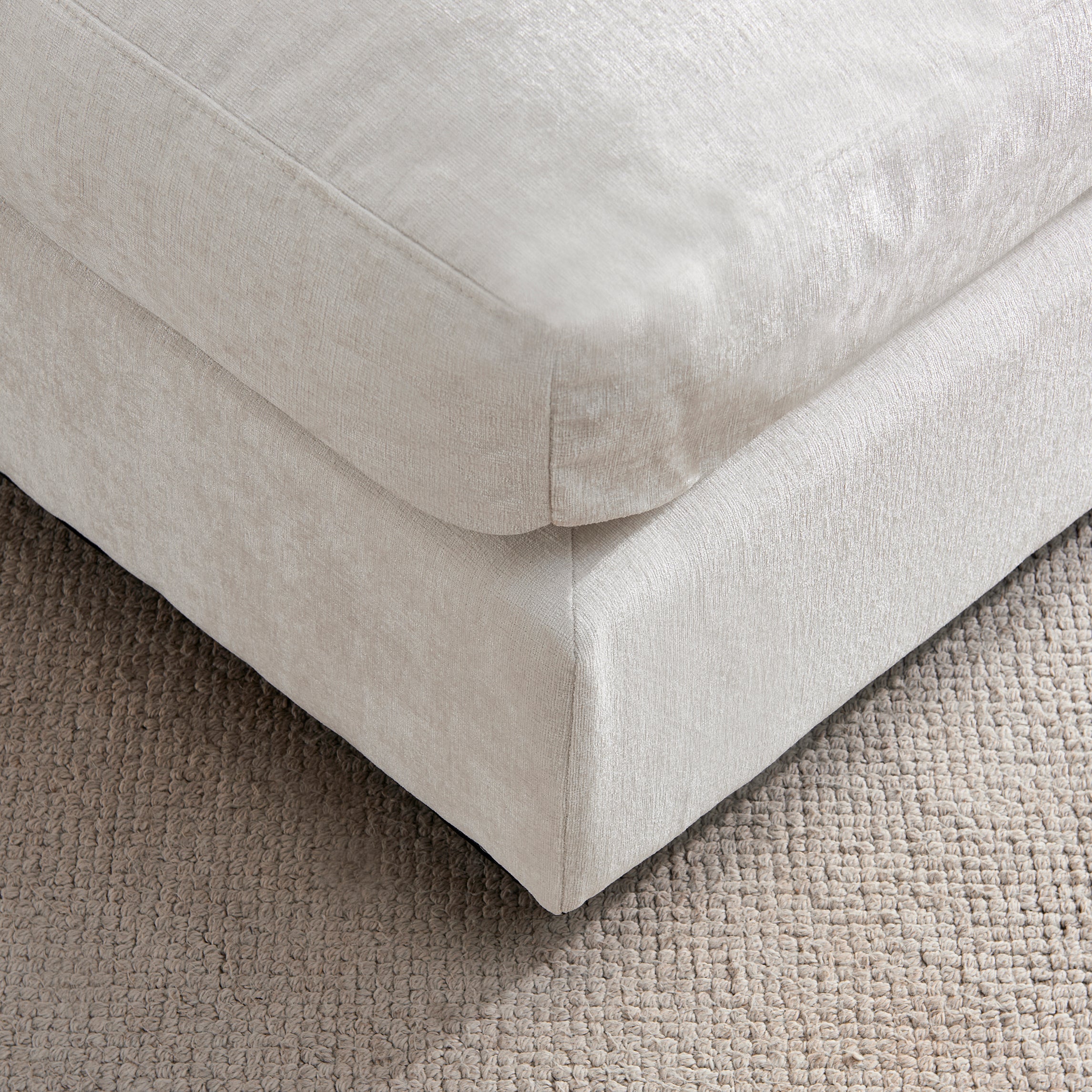 Pefelife Upholstery Sectional Sleeper Sofa Couch Bed for Apartment, Chenille Fabric