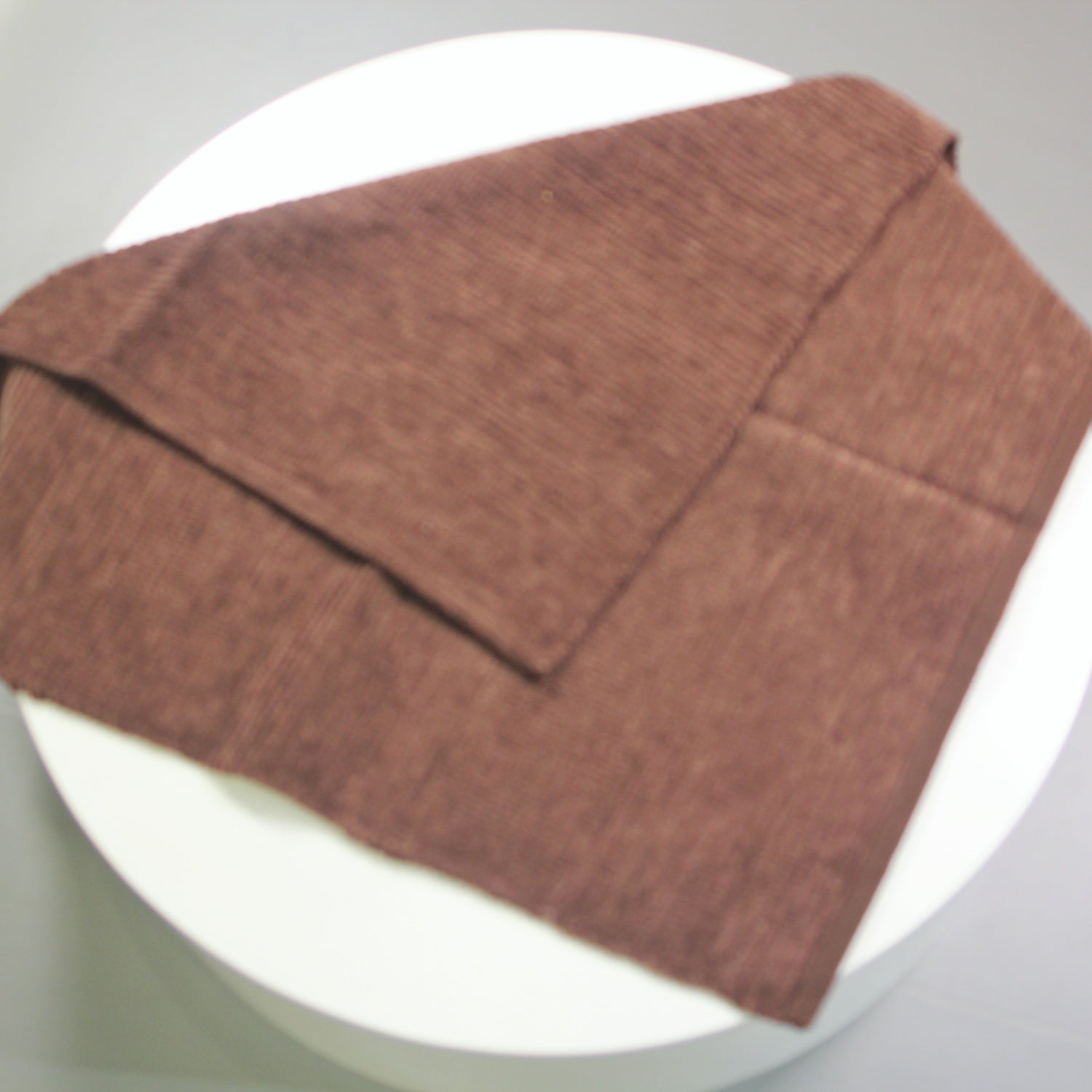 KMB Top Quality Corduroy Coffee Table Cloth Multi Purpose Rugs 25"*25"