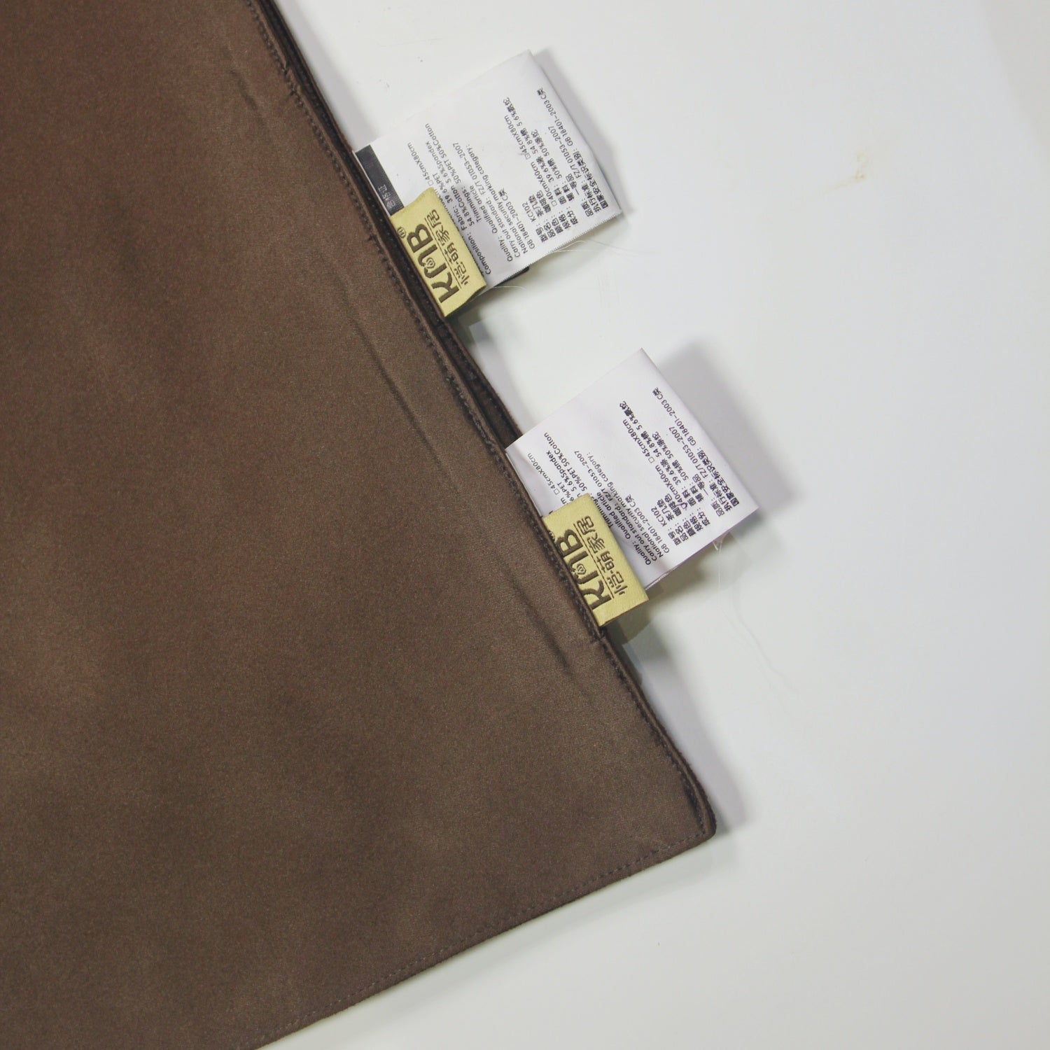 KMB - European Country Style Rectangular Tablecloth - Wipeable Picnic Tablecloth - Colorfast Plastic Tablecloth - Light Brown - 17 x 31 inches / 15 x 23 inches