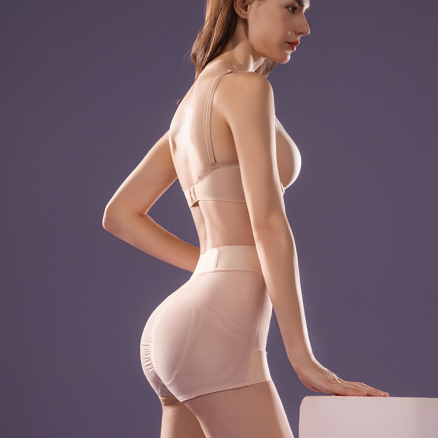 RUIJIE Women Butt Enhancer Hip Enhancer Padded Tummy Control Panties Slim Underwear Body Shapewear