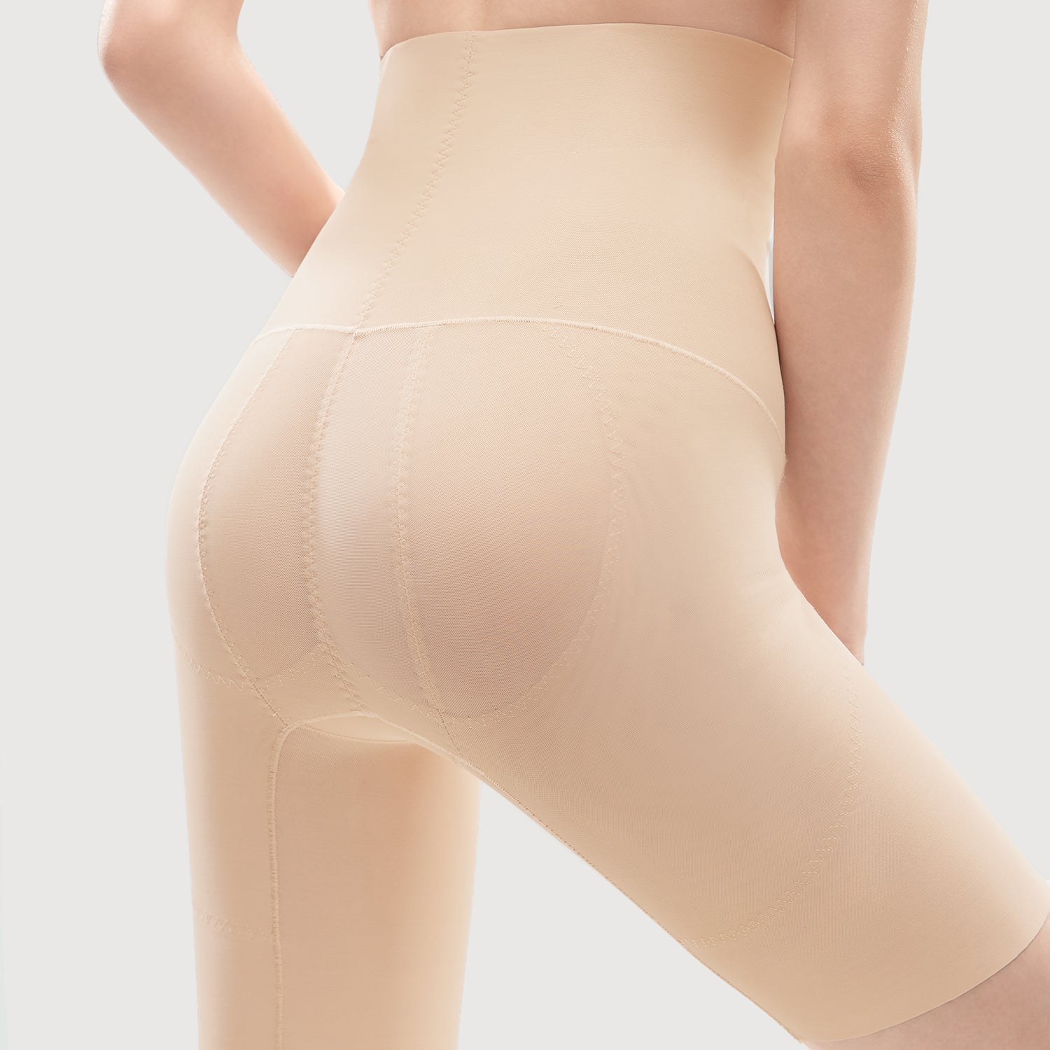 RUIJIETummy Control Shapewear Shorts for Women Butt Lifting Body Shaper Shorts High Waisted Seamless Girdles Under Dress
