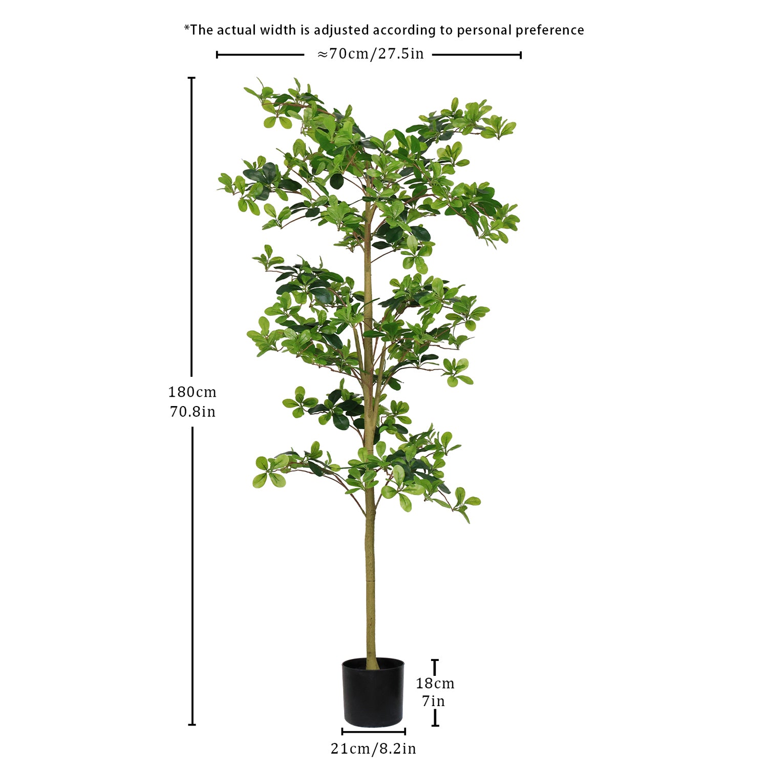 Pefelife 7ft Artificial Olive Tree, Faux Plants, Fake Olive Tree