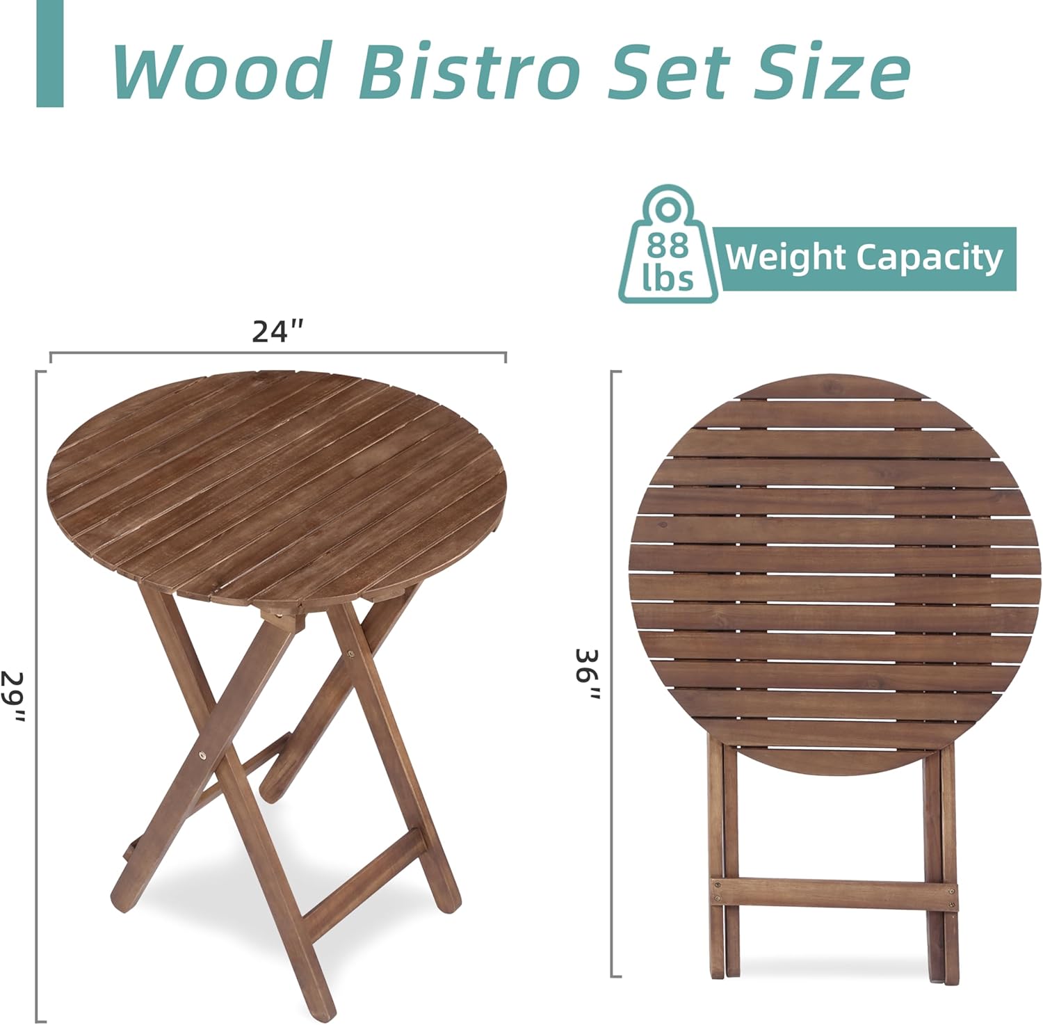 Pefelife Dining Table Set, Barstool Dining Table