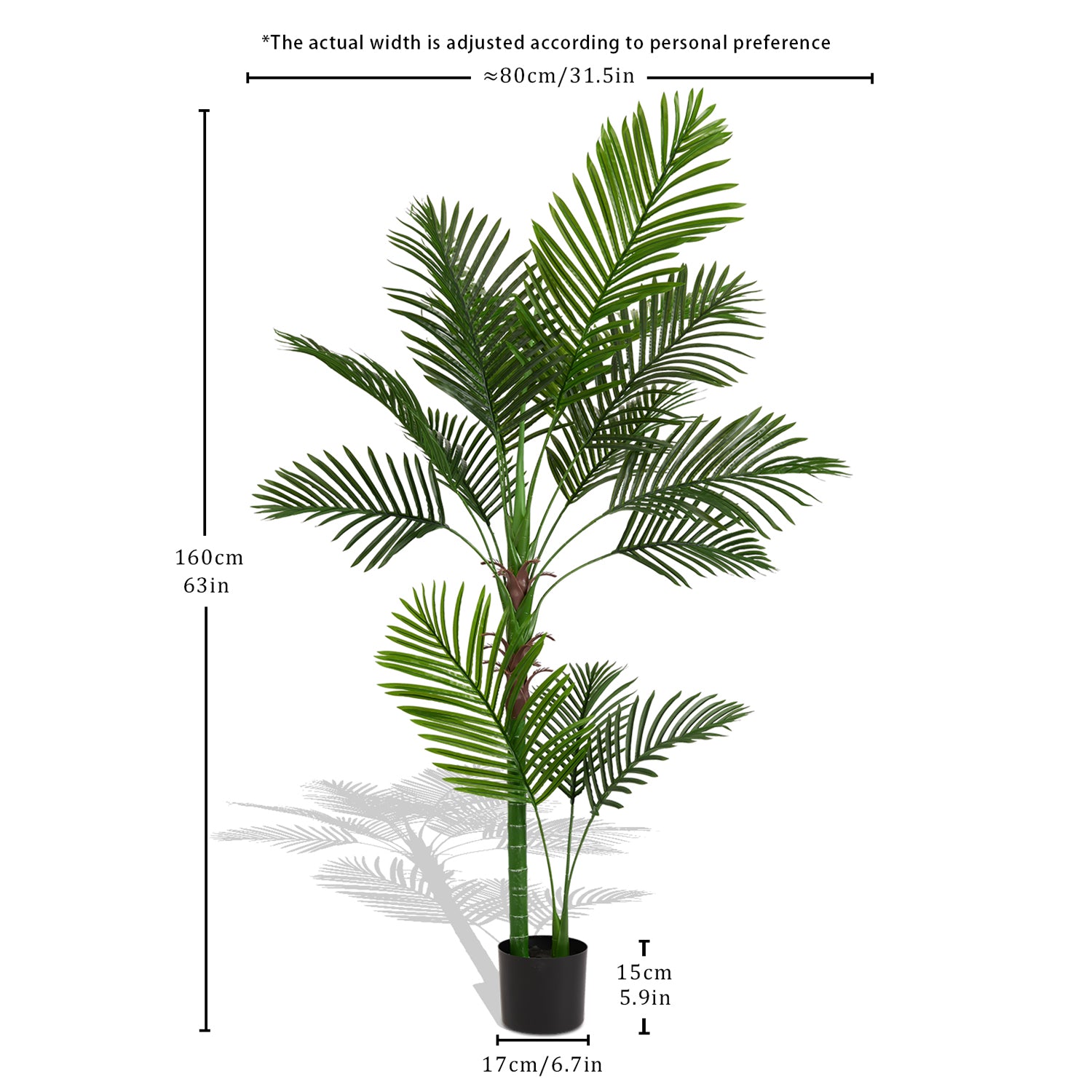 Pefelife Single Rod Loose Tail 11 Leaf Sunflower, Artificial Plant