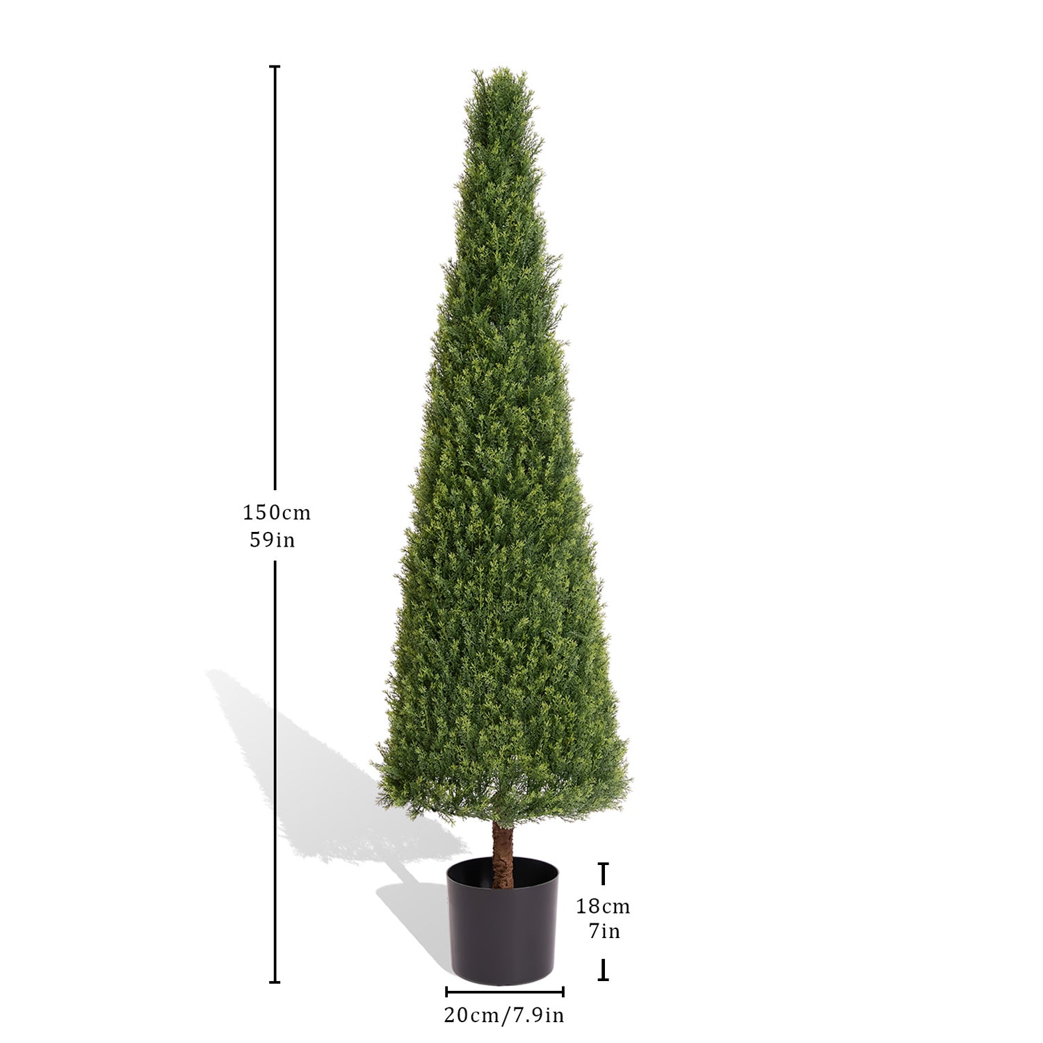Pefelife Decorations For Indoor and Outdoor Tree Artificial Boxwood Topiary Tree