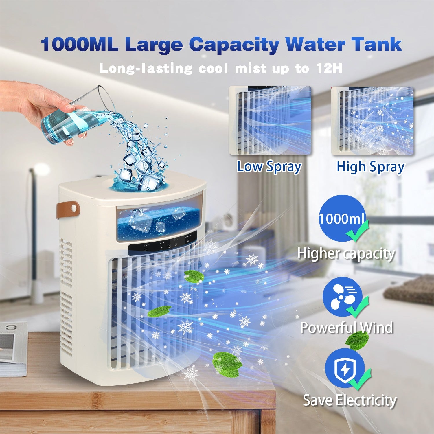 Pefelife Evaporative Portable Air Conditioners Fan