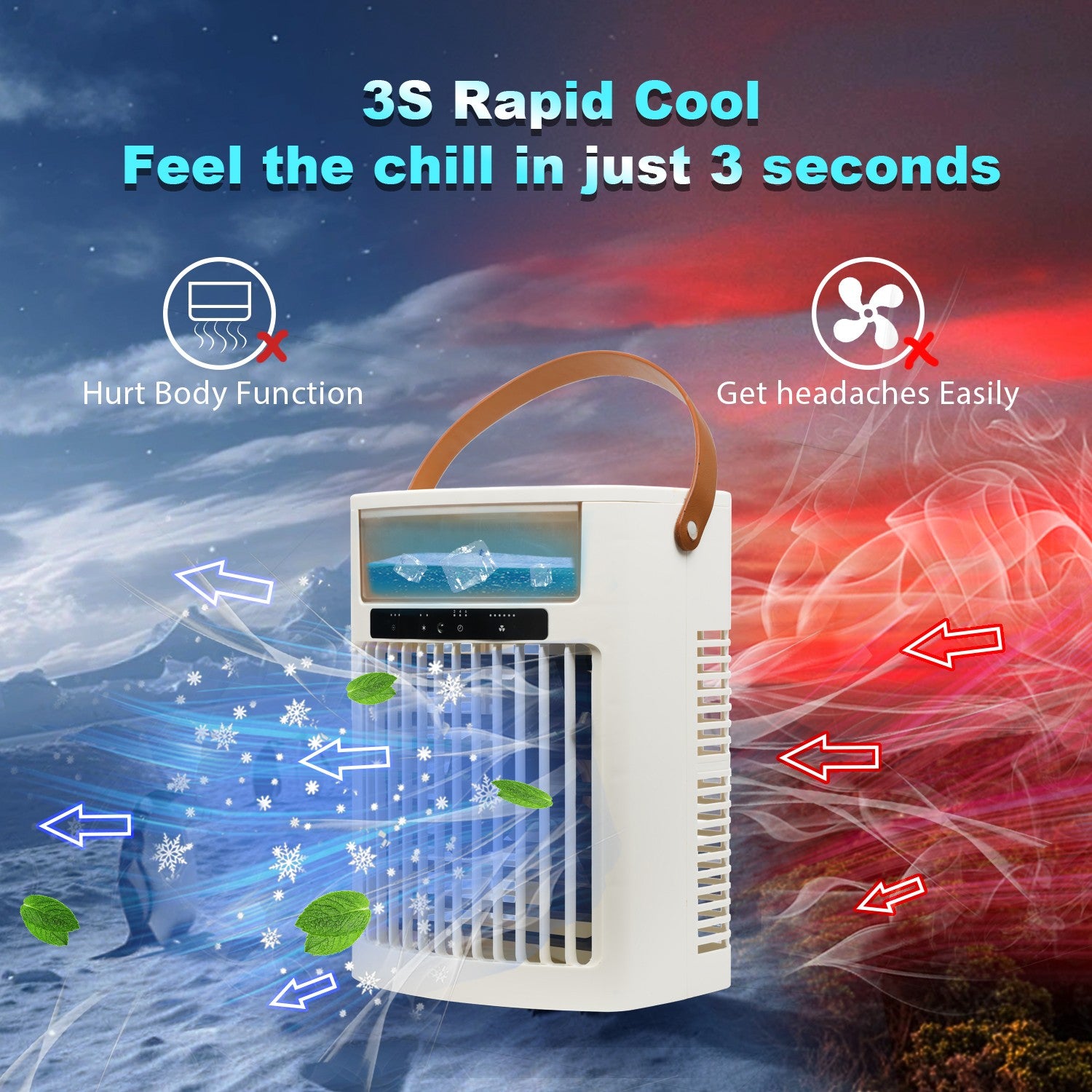 Pefelife Evaporative Portable Air Conditioners Fan